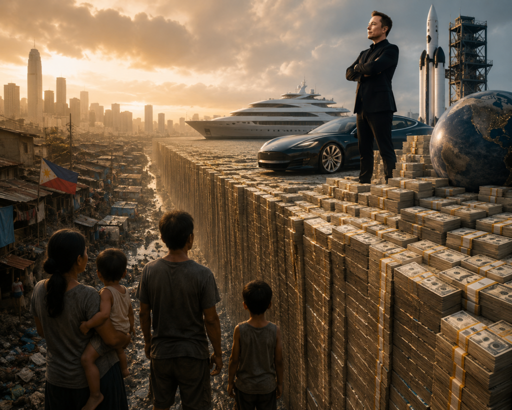 A Trillion Dollars Beyond Imagination, What Elon Musk’s Wealth Reveals About the Gap Between Billionaires and Ordinary Filipinos