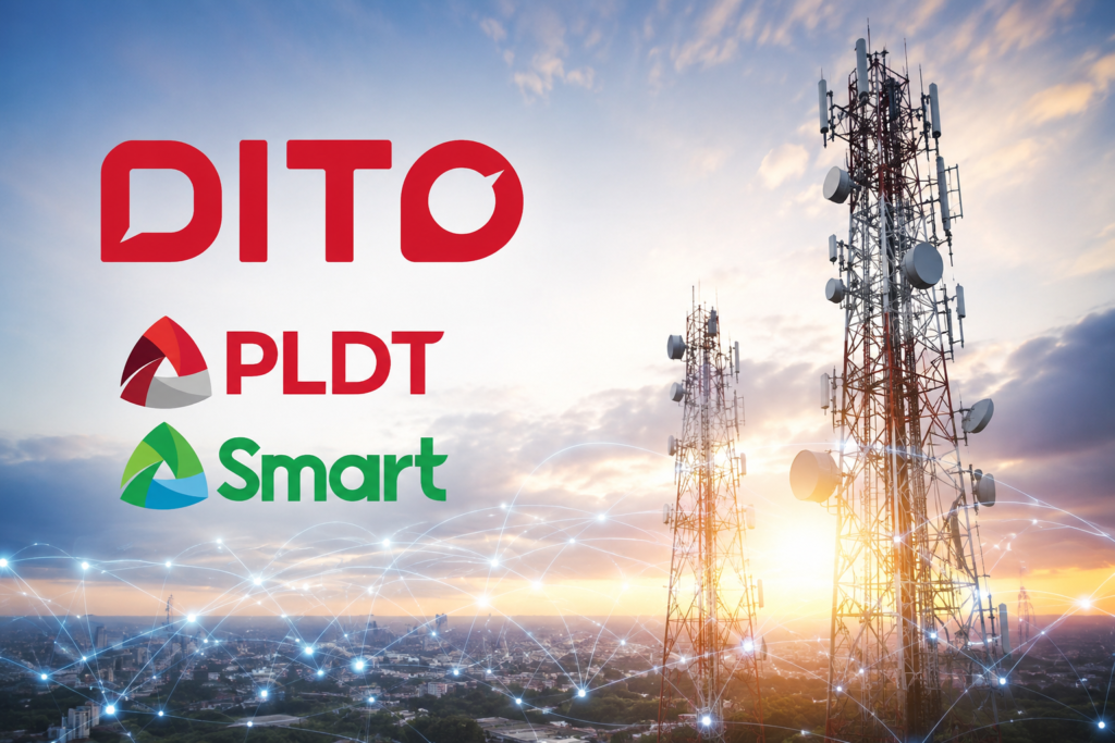 DITO, Smart, PLDT