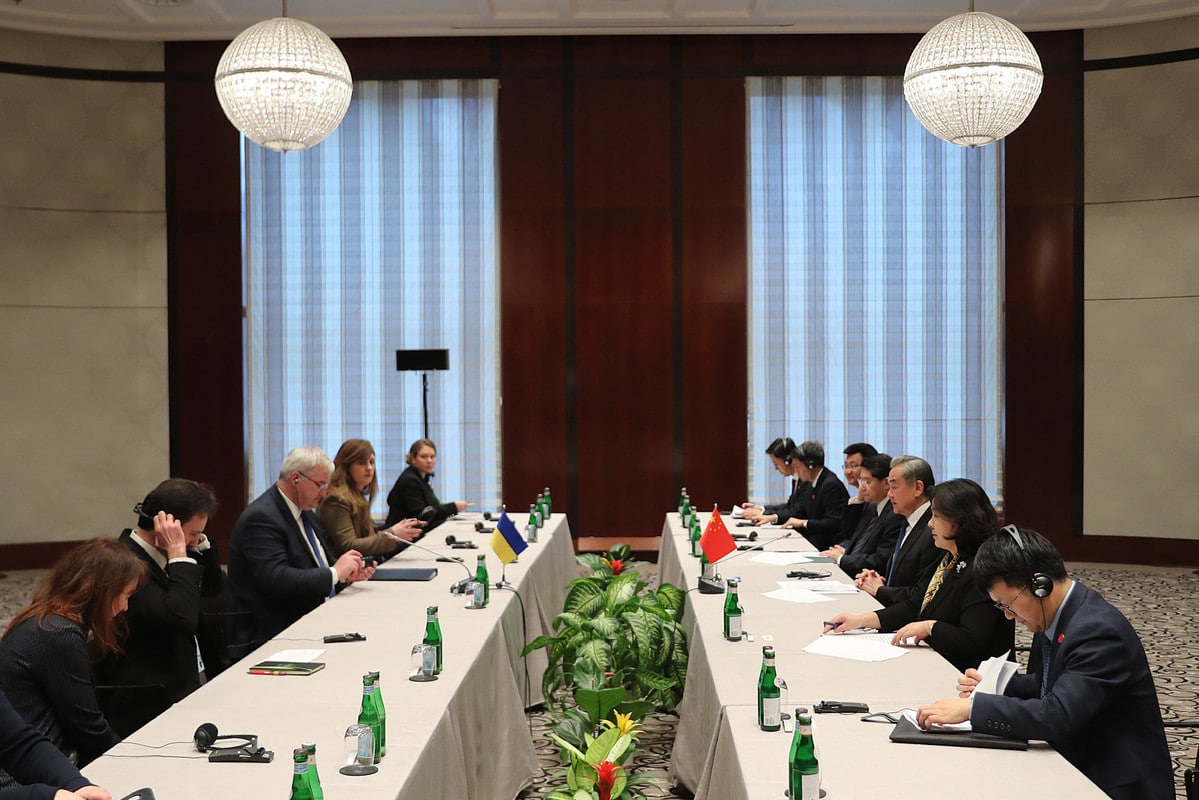 China, Ukraine Reaffirm Strategic Ties, Push for Peace at Munich Security Conference
