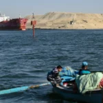 Egypt generates an estimated $700 to $800 million each month through the Suez Canal. FILE PHOTO Sayed Hassan/Getty Images