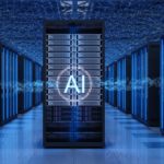 Futuristic AI Data Center