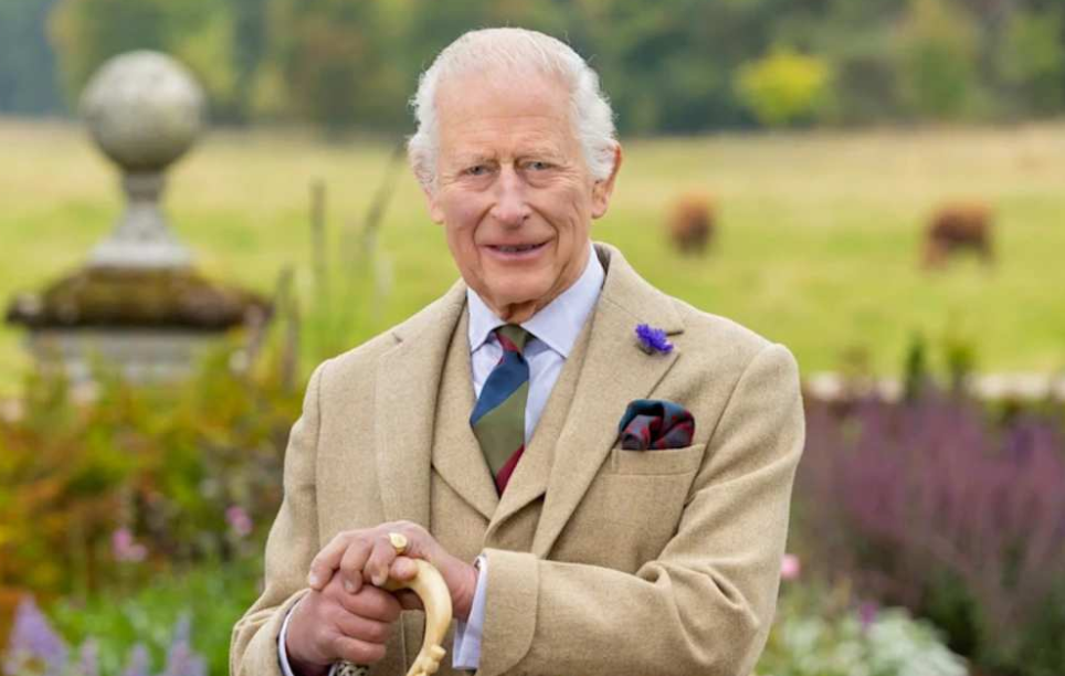 King Charles III, taken by photographer Millie Pilkington at Balmoral. (Image Source Buckingham Palace)