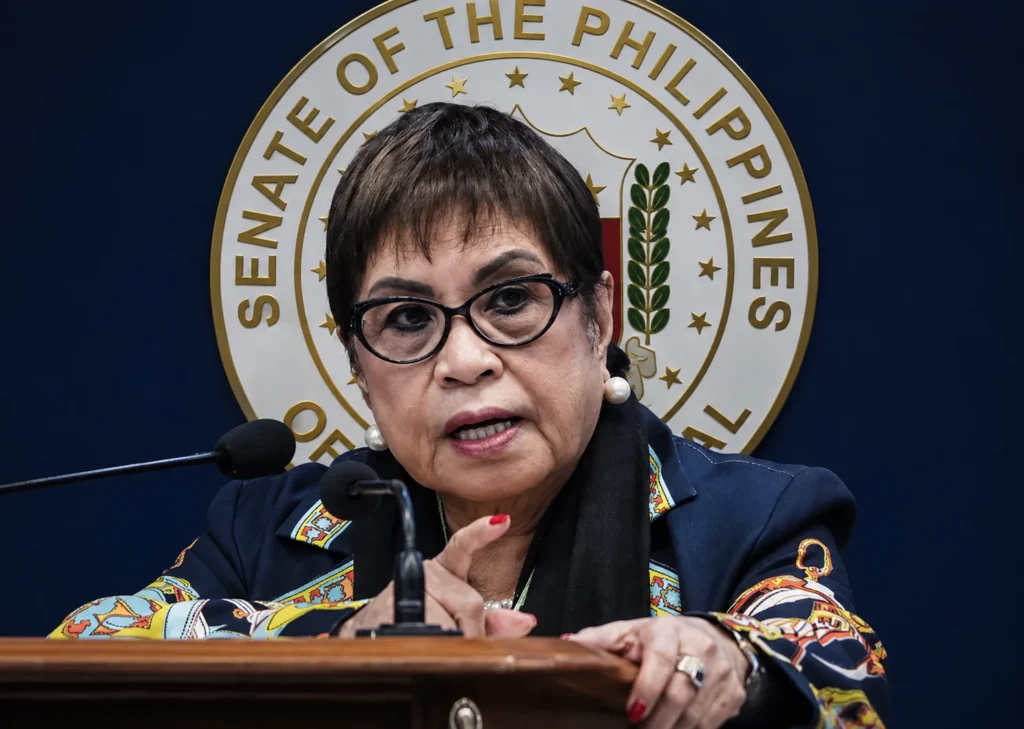 Lorna Kapunan In Senate Trial OVP