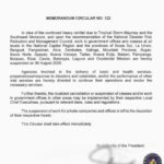 Walang Pasok sa NCR at 22 Lalawigan Ngayong Huwebes, Agosto 6; Sinuspinde ng Malacañang ang Klase at Trabaho sa Pamahalaan