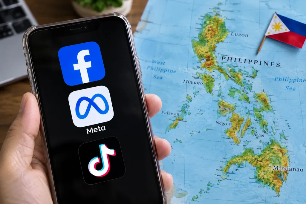 Over 230,000 Fake Recruitment Posts Removed by Meta, TikTok Since 2022 1 Meta Tiktok FB Philippines.png