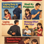 Mga senyales na hindi ka mahal ng lalaki