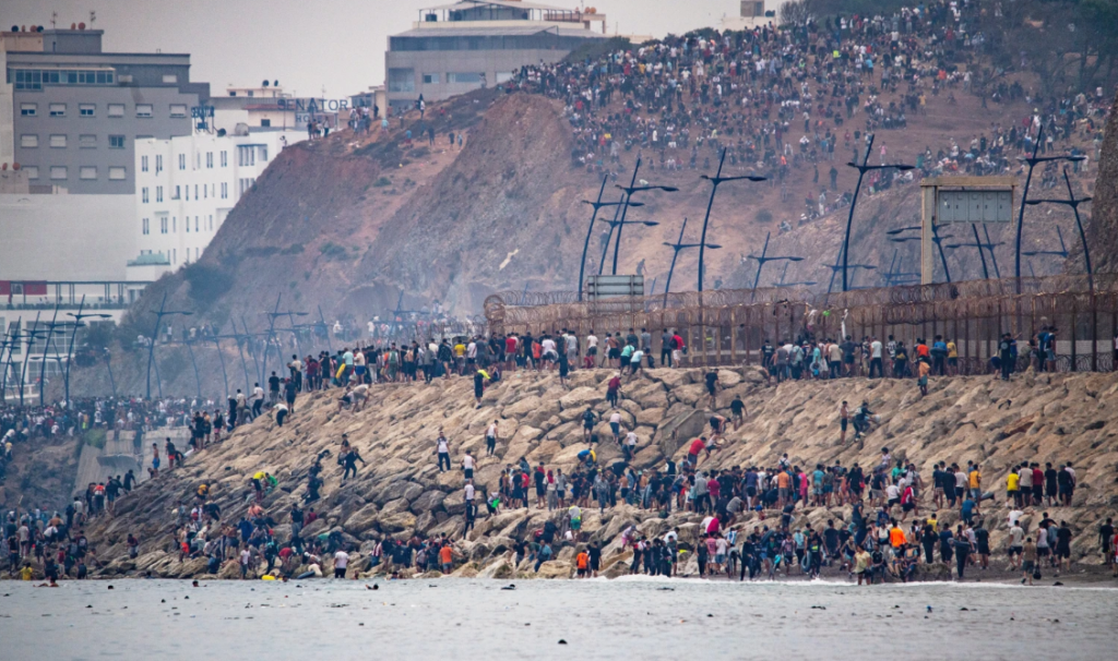 Migrants return to Morocco from the Spanish enclave of Ceuta Photo File AP News
