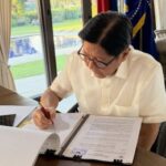 President Ferdinand R. Marcos Jr. on Tuesday (March 24, 2026) signs Executive Order 110 / Photo File PCO