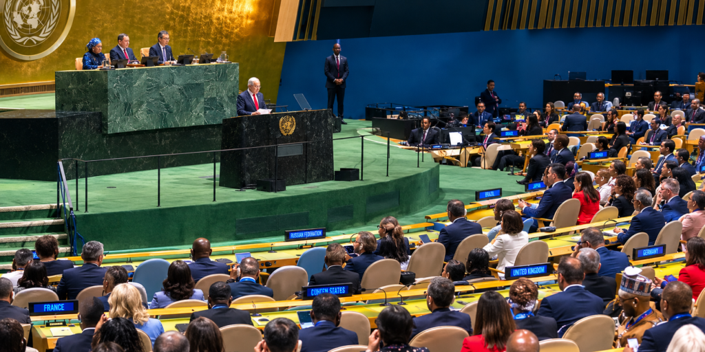 PM Netanyahu Addresses UN General Assembly