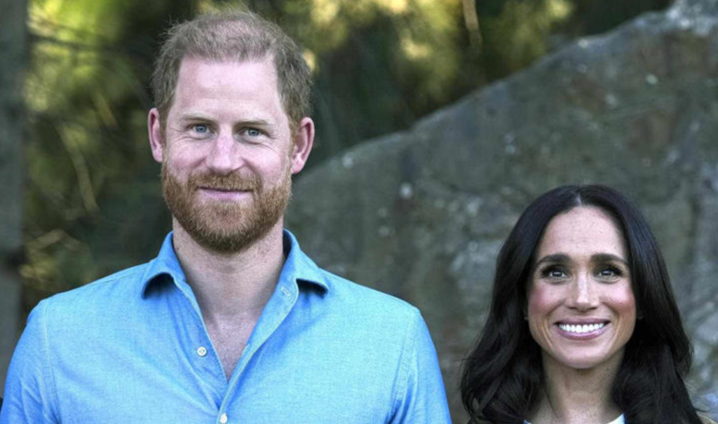 Prince Harry and Meghan Markle in Australia on April 16, 2026 Credit: Asanka Ratnayake/Getty