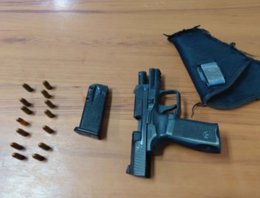 Police recovered the service firearm of Cpl. Armaejo Unab Jornadal from his alleged killer during follow-up operations. ZSPPO photo