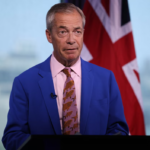 Nigel Farage speaking on Tuesday Photograph: Dan Kitwood/Getty Images
