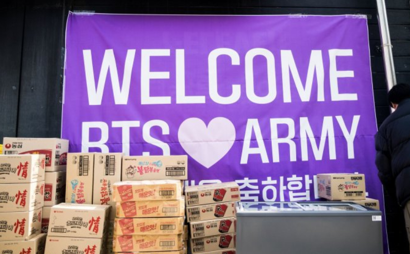 Arirang," its first concert in nearly four years after going on hiatus in 2022 to complete mandatory military service. File Photo by Thomas Maresca/UPI
