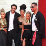Will Smith and Jada Pinkett Smith joined daughter Willow in Paris to support son Jaden during Men's Paris Fashion Week./ Photo Getty Images