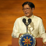 President Ferdinand Marcos Jr. delivers his 4th annual State of the Nation Address at the House of Representatives in Quezon City on July 28, 2025. RTVM screen grab