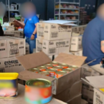 unregistered Korean luncheon meat seized -photo from brigadanews.com