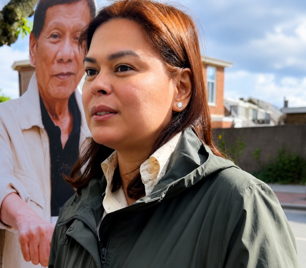 VP Sara Duterte in The Hague Screengrab