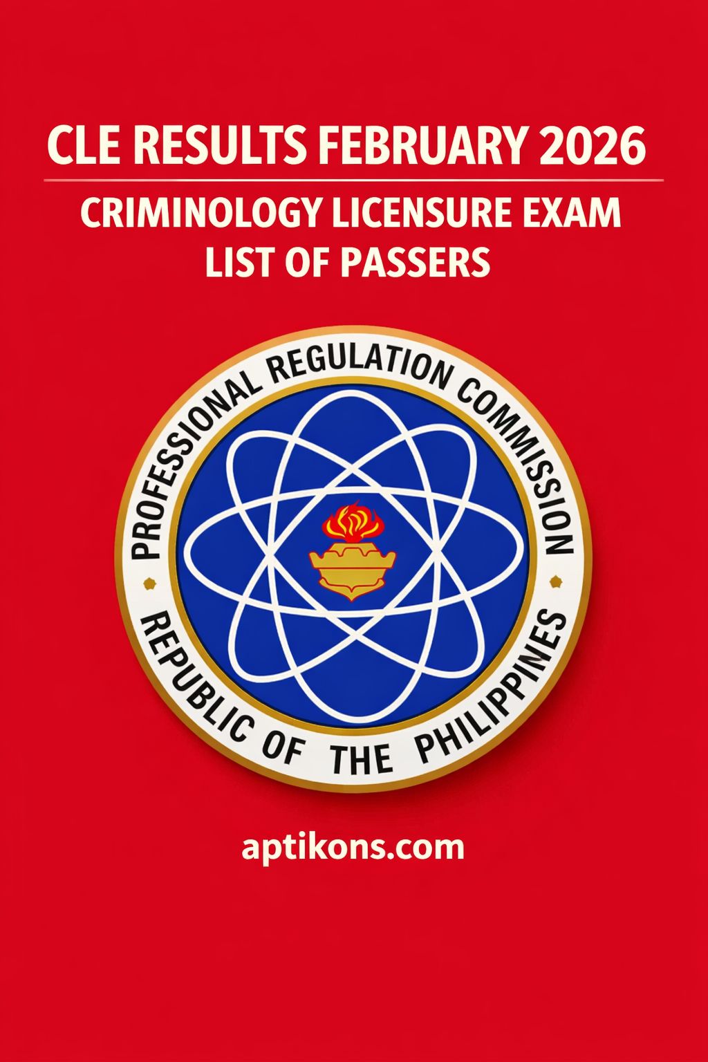 G-I PASSERS CLE: February 2026 Criminology Licensure Examination